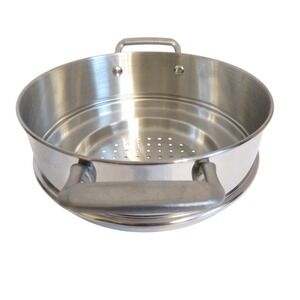 Member's Mark Stainless Steel Steamer Basket‎ Insert Dual Handle NSF 80105/029